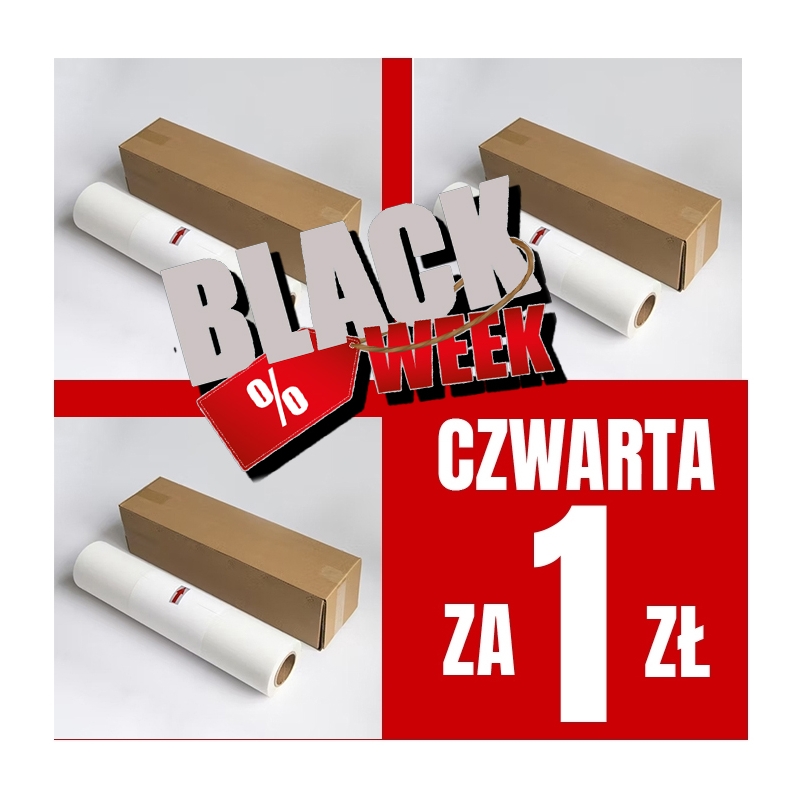 FOLIA DTF 33cm x 100m PREMIUM HOT PEEL  3+1za 1zł