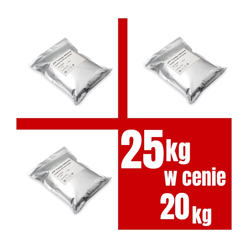 Proszek DTF Biały 25kg