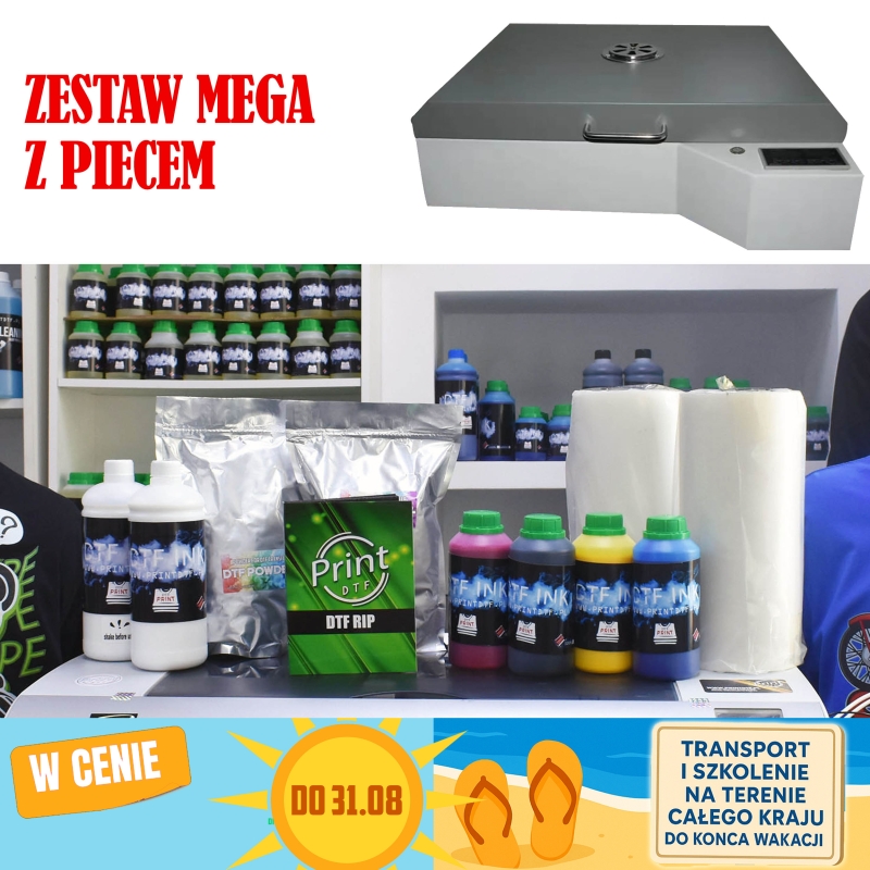 EPSON STYLUS PRO 4880 ZESTAW  MEGA DTF ZE SZKOLENIEM+RIP A2 + PIEC
